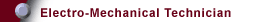 electro-mechanical technician